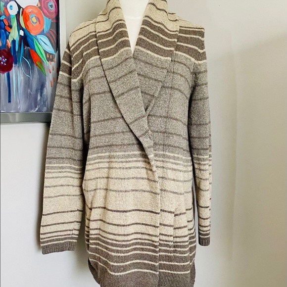 Hilary Radley Oversized Button Up Sweater XL - Picture 1 of 4